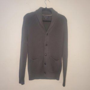 Banana Republic - Olive Ribbed Knit Cardigan - Sz S